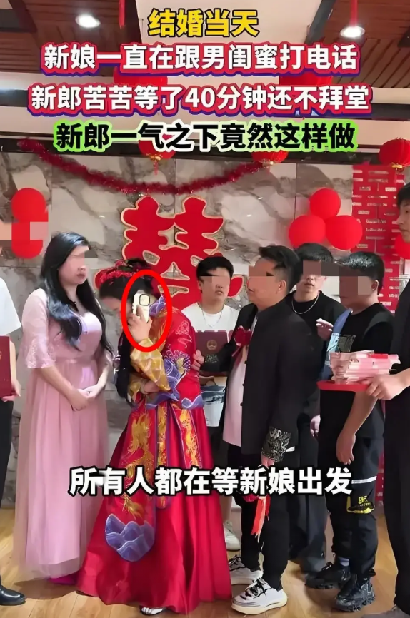 安徽这场婚礼闹大了！五一的时候，有对新人办婚礼，那现场宾客多得满满当当的。