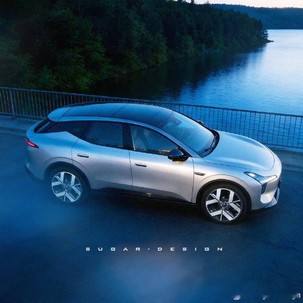 小鹏MONAD02SUV渲染图曝光🔥家族T型灯+大溜背轿跑S