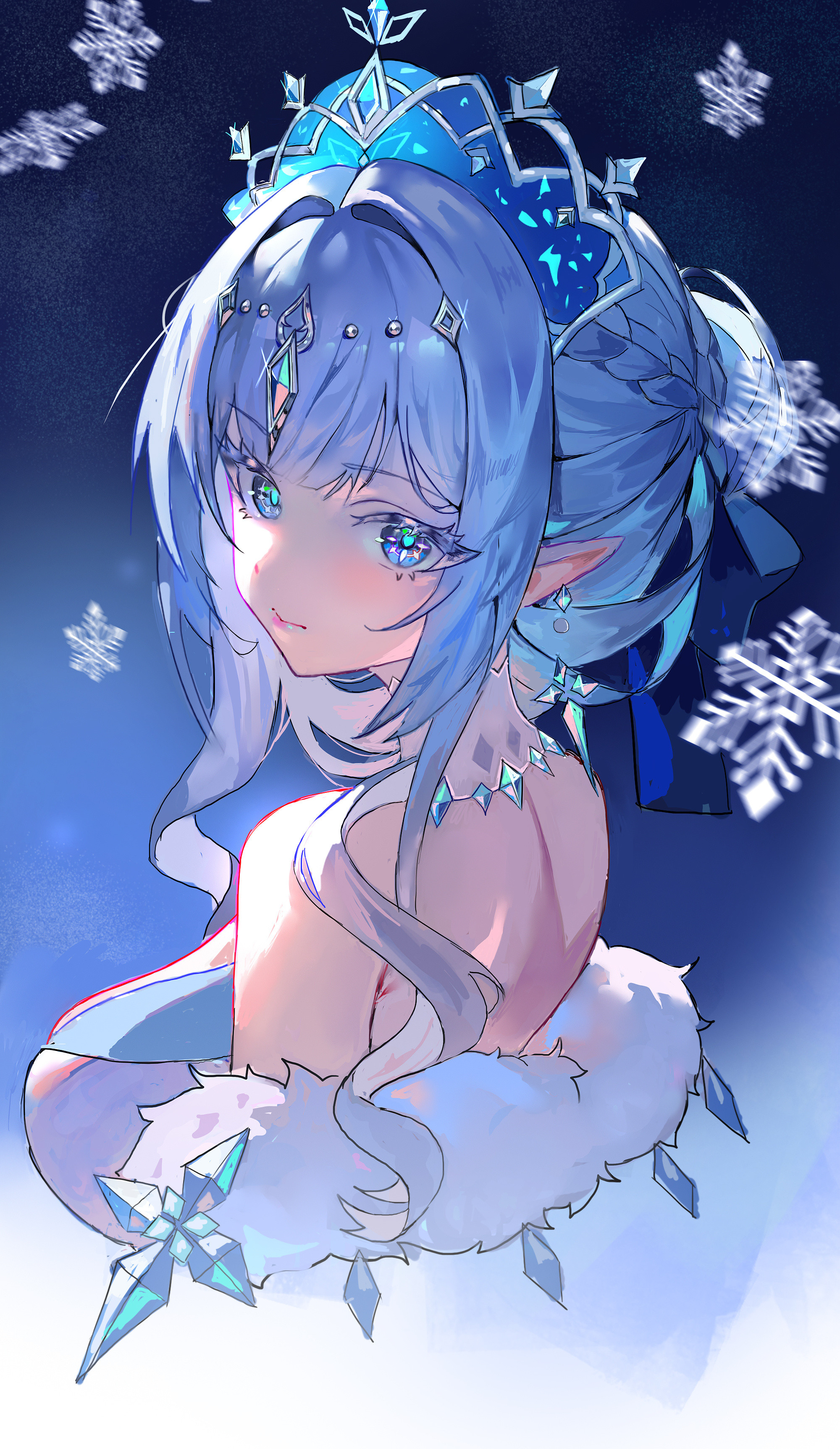动漫冰之女皇画师：白云独自在pid：21016164