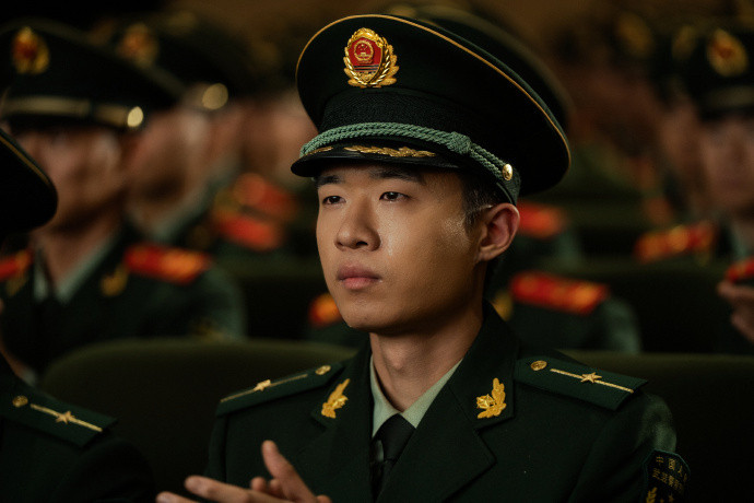 猎豹🐆你们看了吗我演的一个电视剧演的武警​​​​