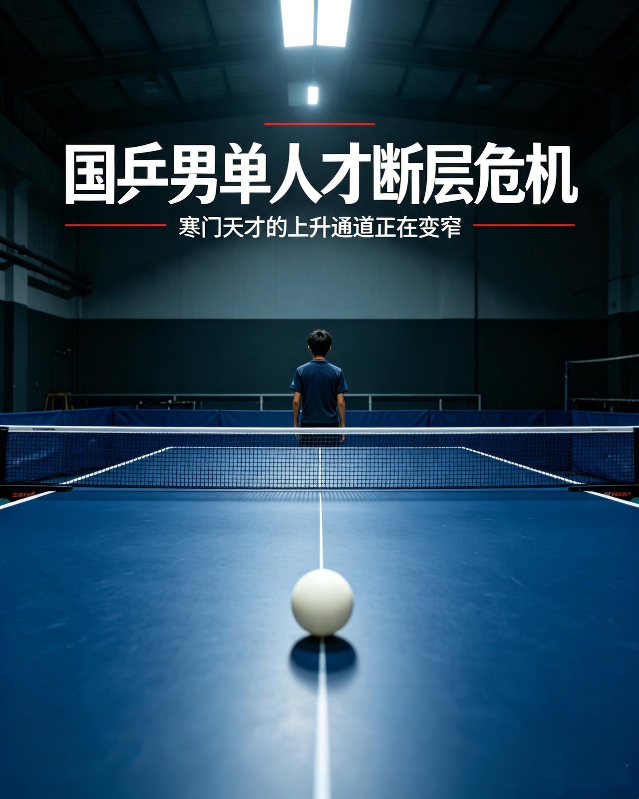 国乒男单人才断层危机：不是天才变少了，是寒门拿命打球的晋升通道窄了！很多人
