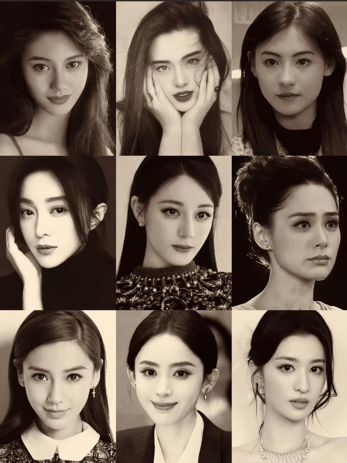 一眼过去全是五官浓颜系大美女真绝​​​