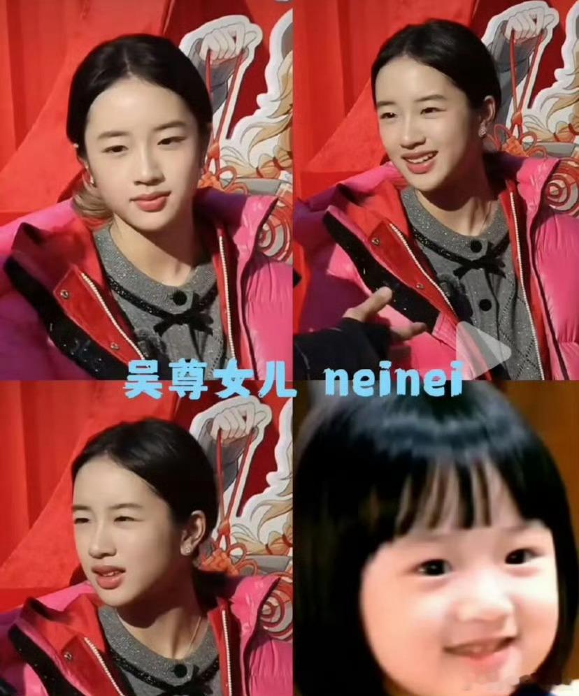 吴尊女儿neinei疑恋爱neinei真是我《爸爸去哪儿》里印象比较深刻的萌娃了