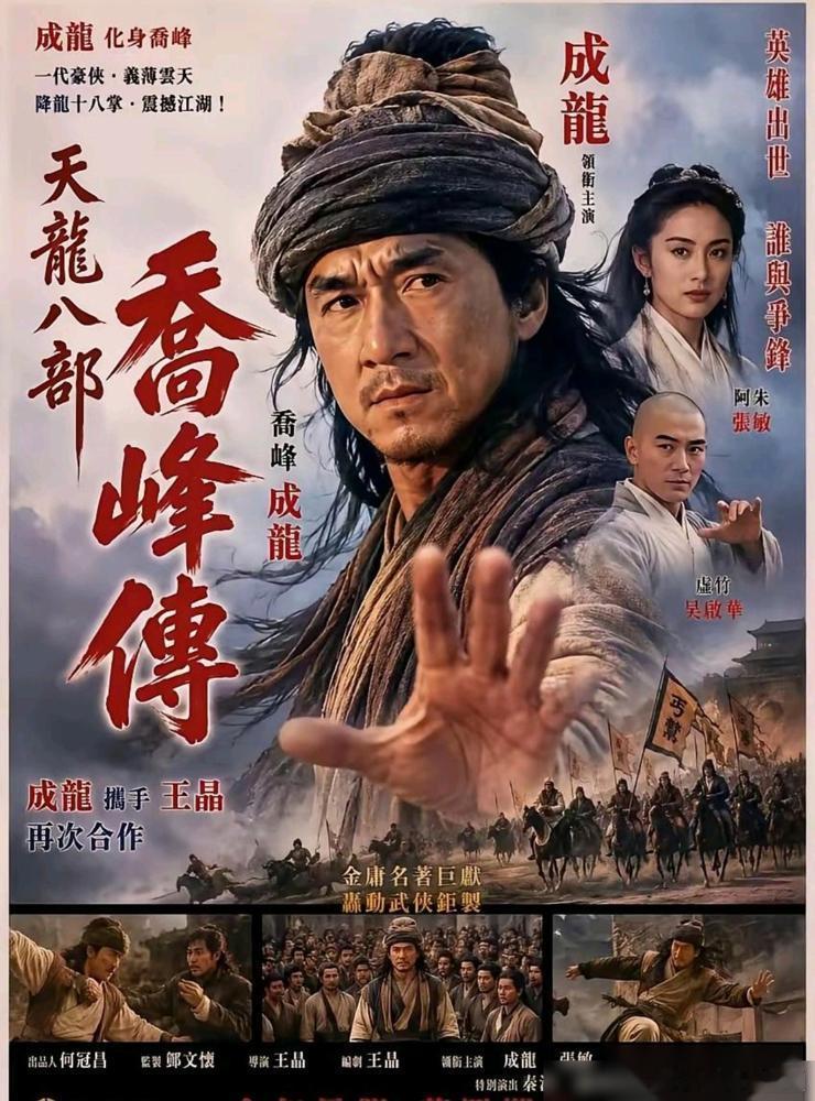 王晶当年要是没亏钱，现在的乔峰本该是成龙。你敢信吗，王晶最初的《天龙八部》，