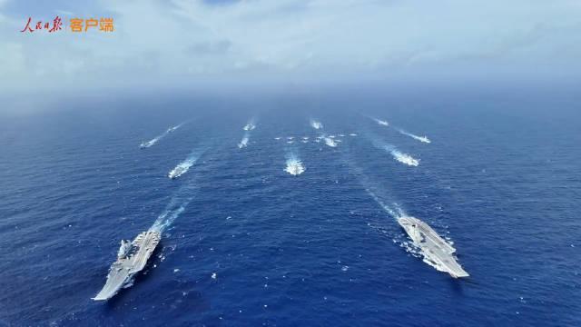 一、基础硬数据（辽宁舰001+山东舰002，双航母编队）舰体：两艘6.5万