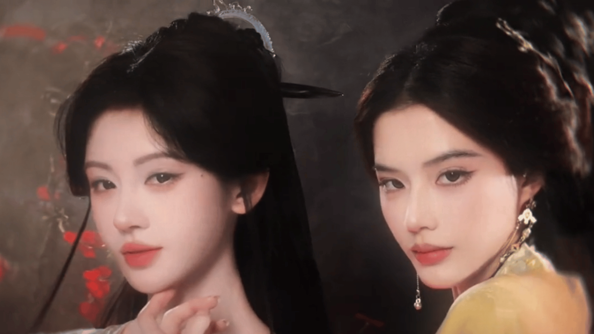 女网红和女明星势均力敌的美