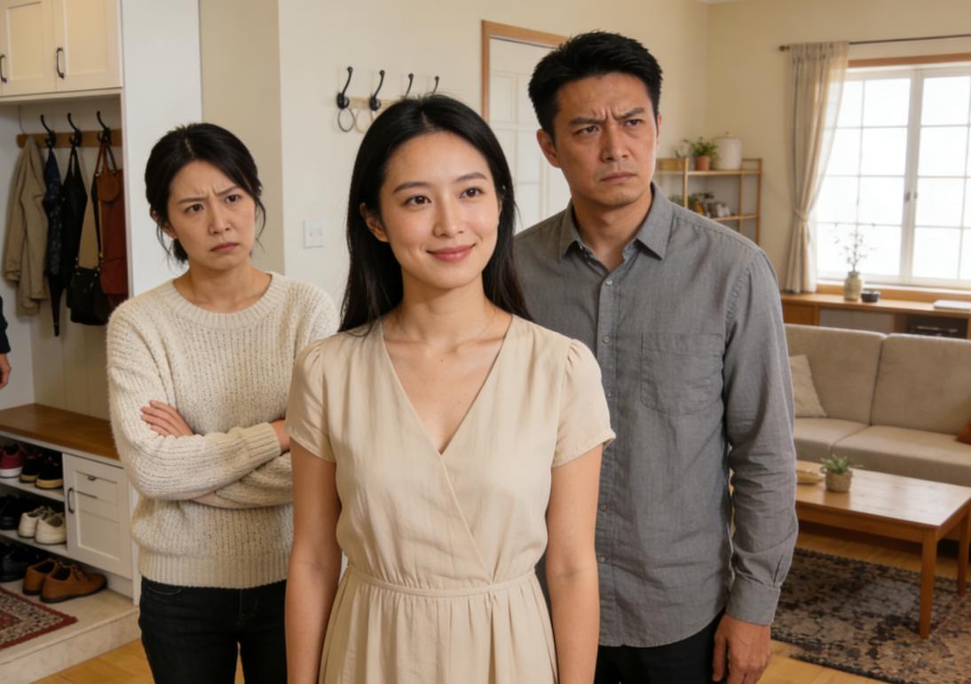 婆婆刚从老家来城里，一进门就催我把主卧腾给小姑子，我笑了笑，当晚老公就连夜把公婆