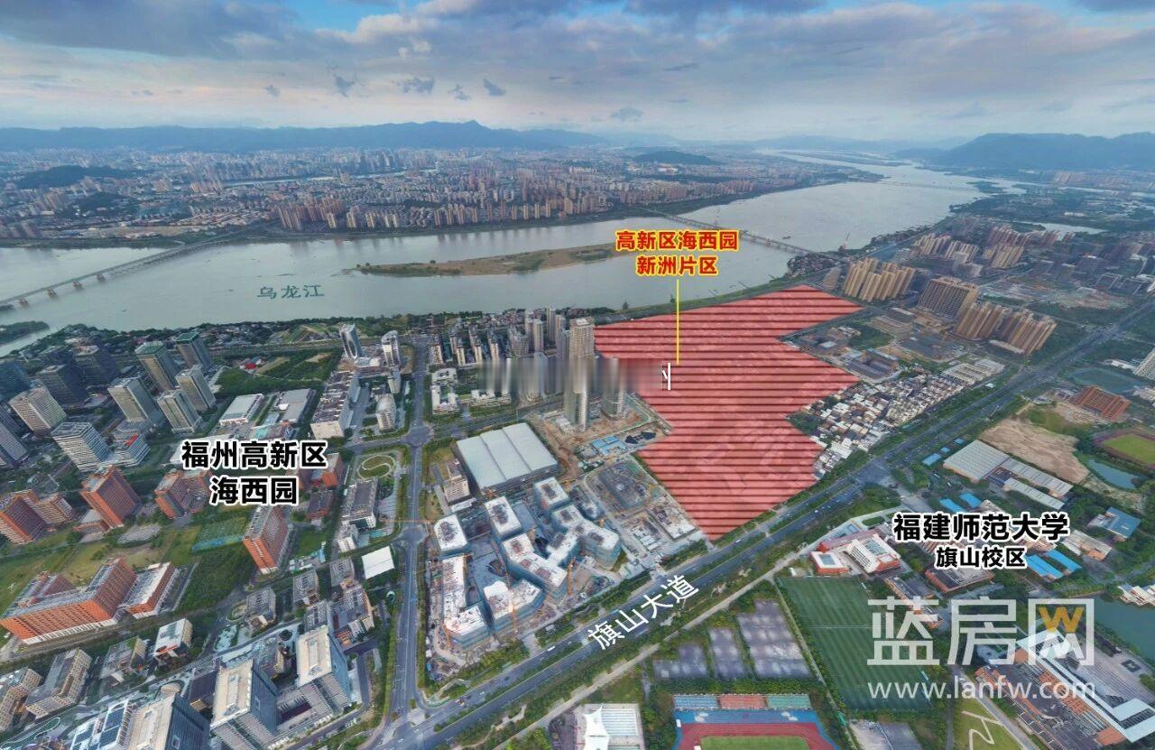 意向企业曝光！福州上街新洲CBD片区25亩地块规划有变！限高上调至80米海西园新