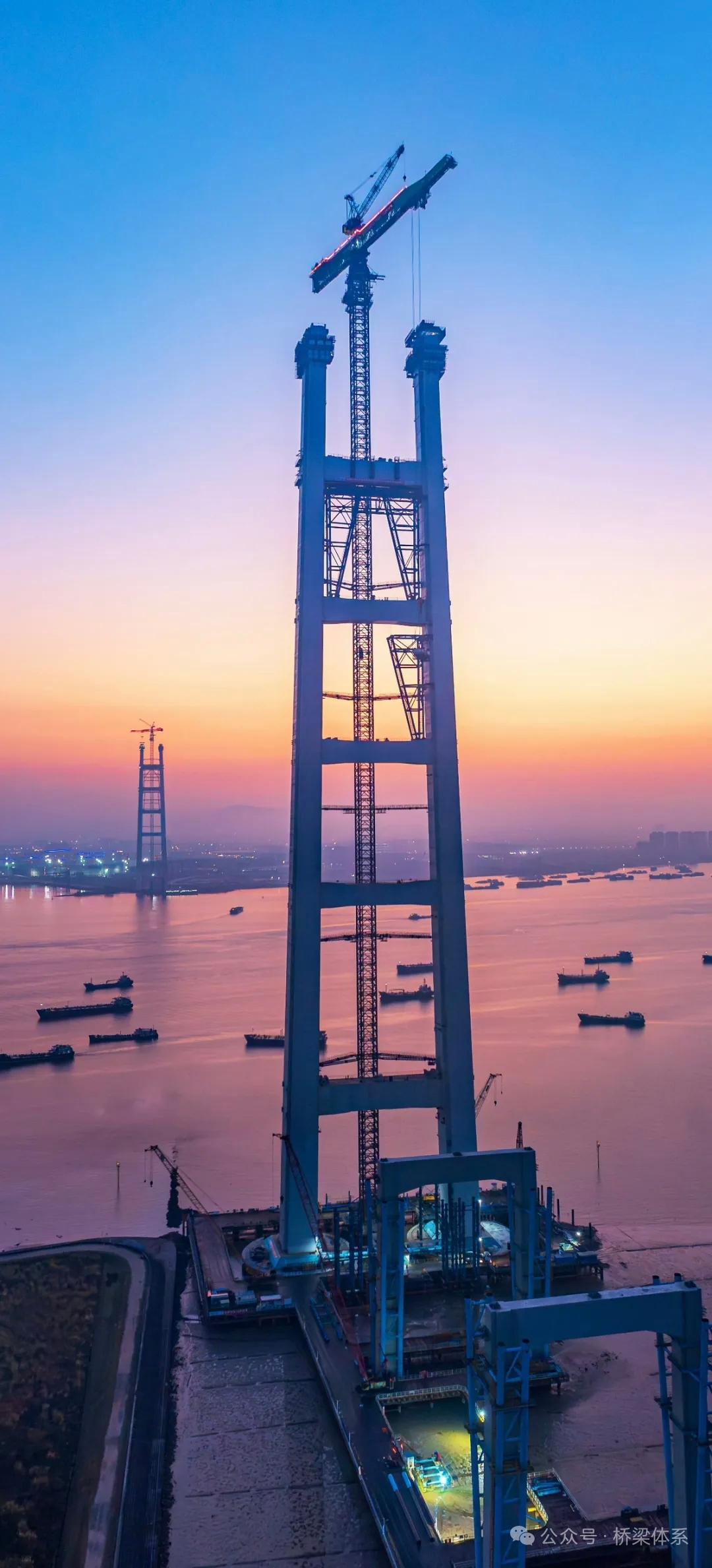 342米超级主塔封顶！狮子洋大桥创5项世界第一大湾区交通新地标崛起202