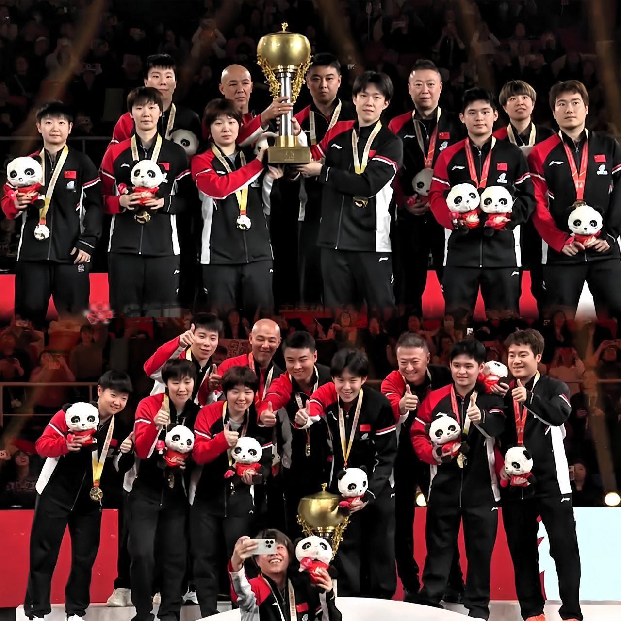 恭喜中国队夺得成都混合团体世界杯冠军🏆！莎头组合成都征途全程高能！6场