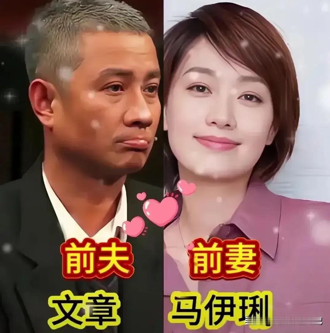 周野芒奚美娟昔日恩爱甜蜜，如今离婚收场。文章马伊琍昔日昔日恩爱甜蜜，如今离婚收