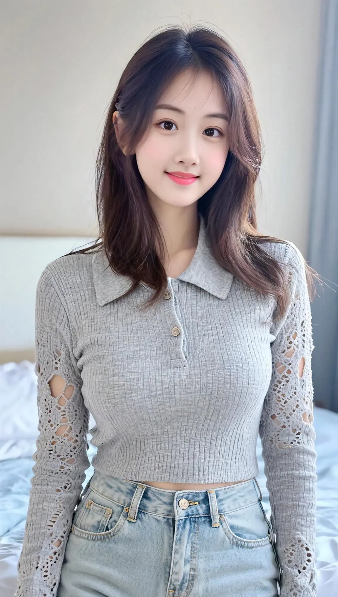 AI清新温柔人像组 ai创作 甜美睡衣大片 居家也要时尚范儿 甜美淑女风格穿搭