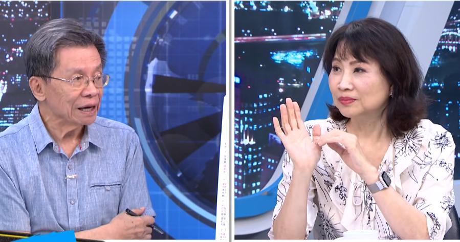 因为“修昔底德陷阱”，沈富雄又被陈凤馨怼了，很少见到这老头如此局促不安的样子。