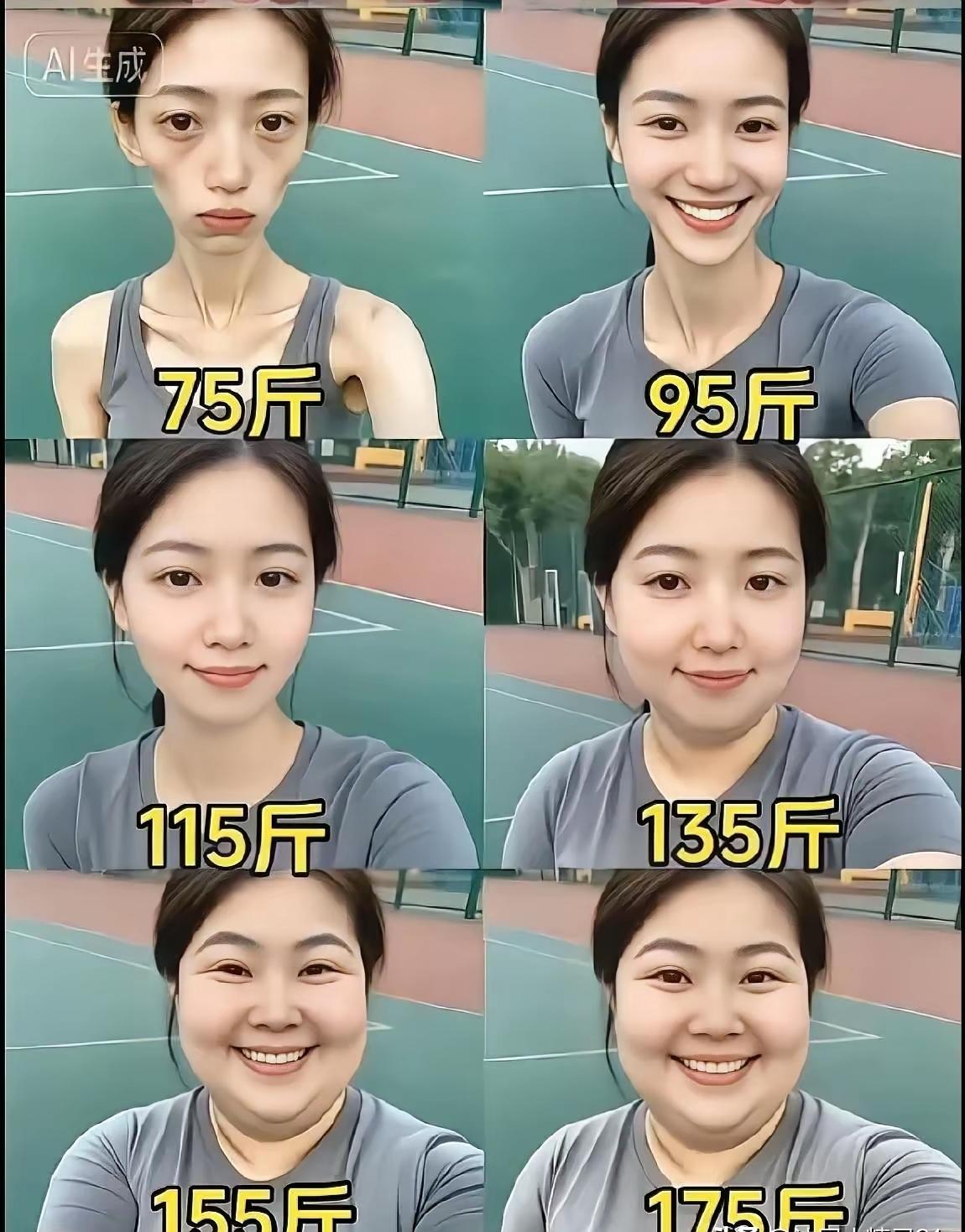 事实证明，女人不能太瘦，也不能太胖，微胖最美，大家觉得是不是？