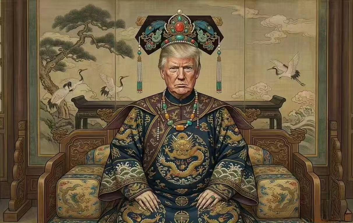 历史总是惊人的相似:​​办寿宴、修园子、签条约、送赔款！