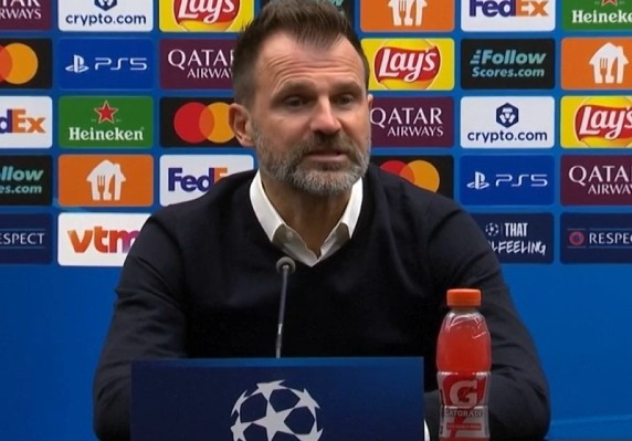 不敌阿森纳! 布鲁日主帅: 对方是欧洲前三的球队 我们进入状态慢