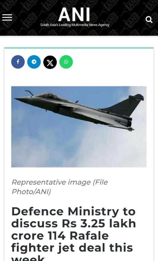 印度这次订购阵风战机更贵了，折合3.15亿美元1架，这比过去2.5亿美元单价，还