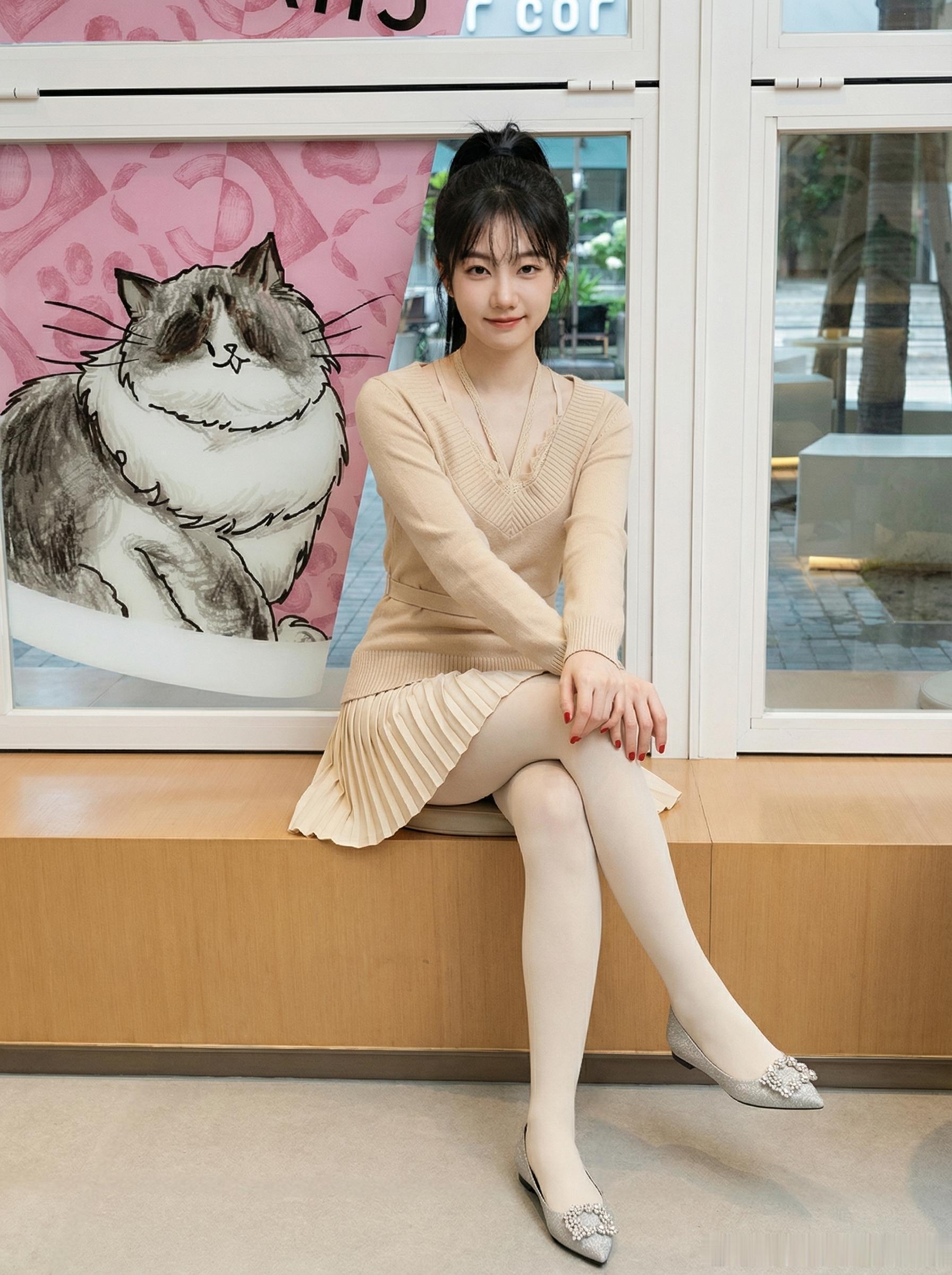 奶白色也很好看吧~