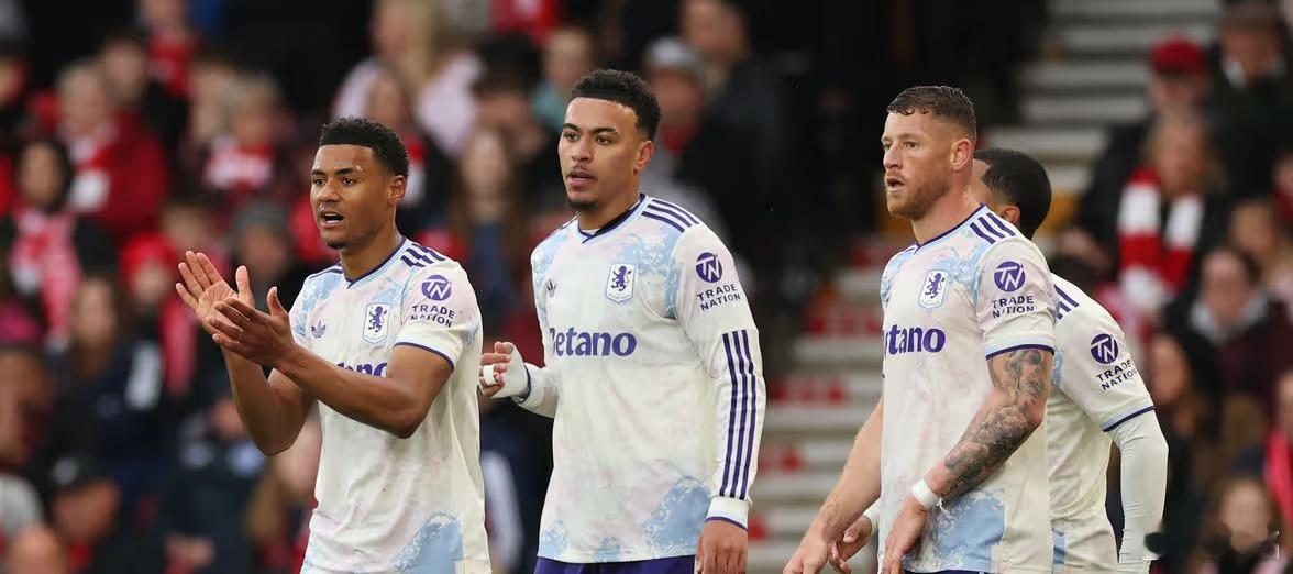 阿斯顿维拉TA做了一个统计图表，清晰标示了维拉每个球员本赛季英超的出场情况，