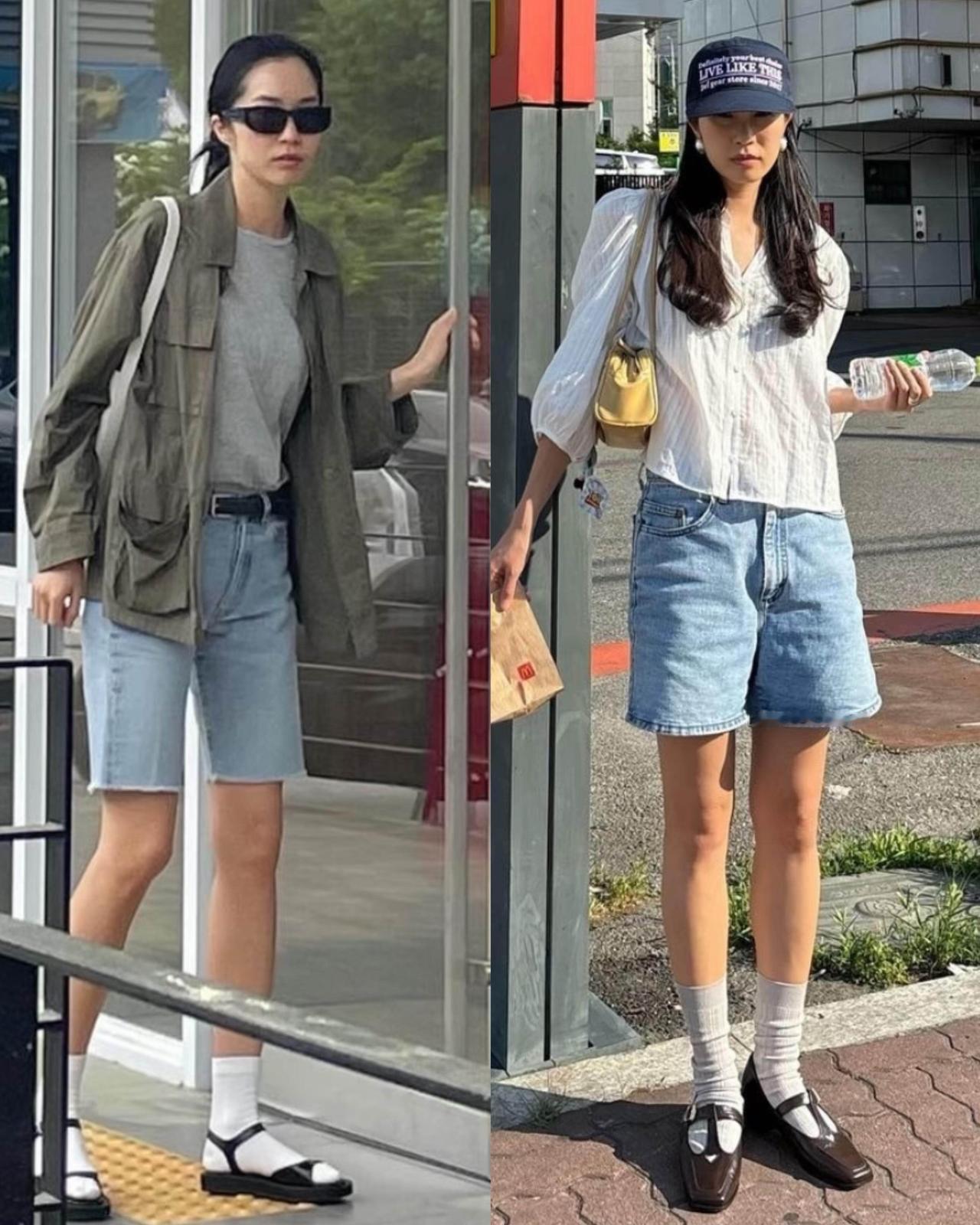 松弛感极简风！博主街拍主打低饱和纯色与基础单品，没有繁杂装饰却高级耐看。各类