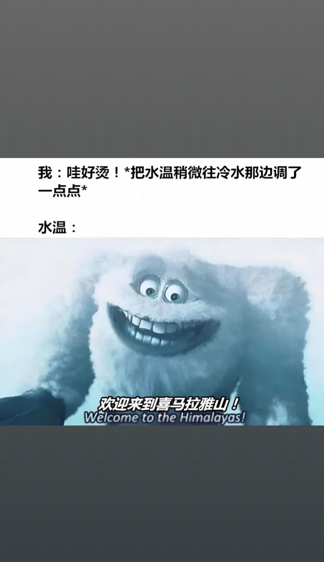 也不知道是该笑还是该哭