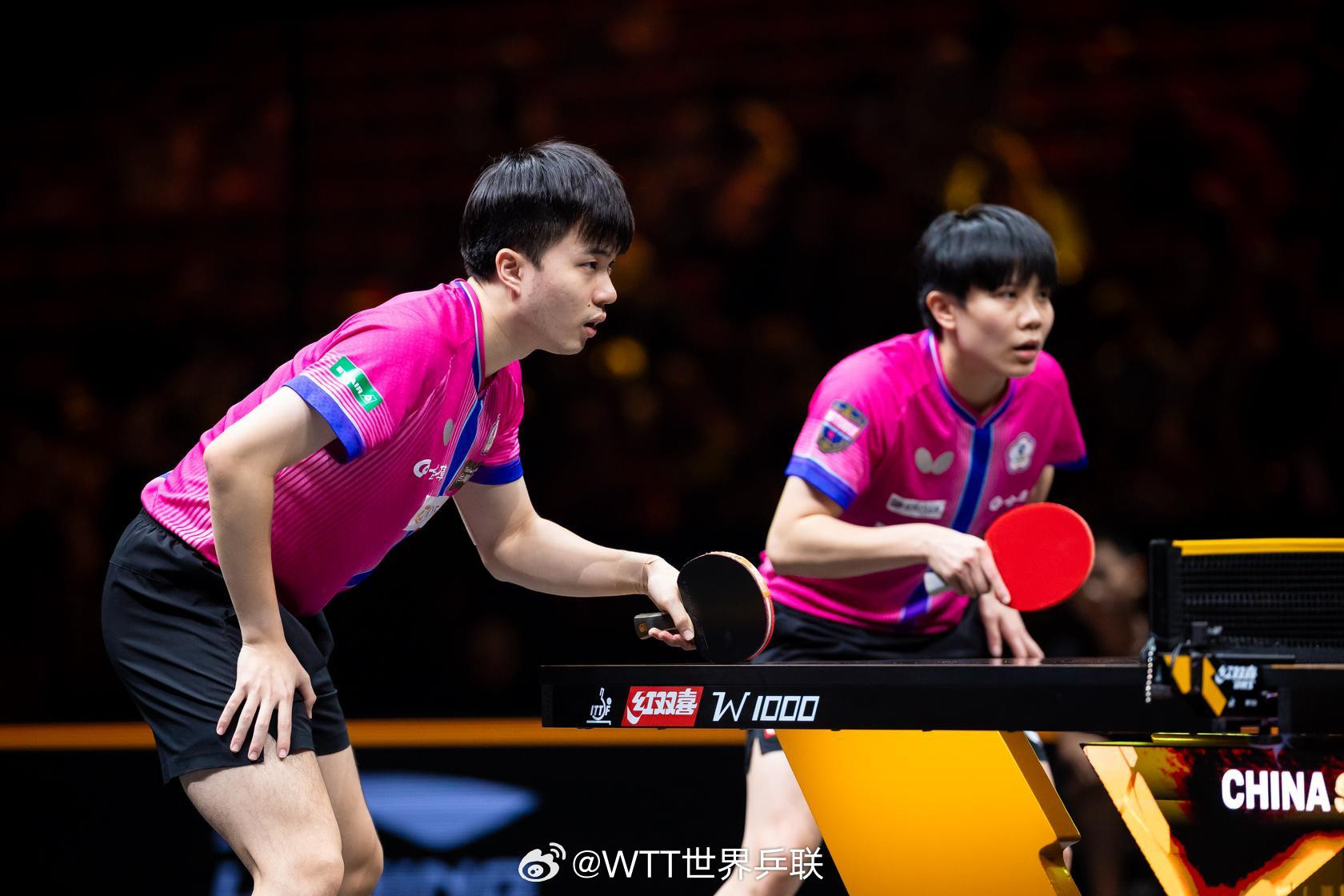 #林钟勋申裕斌与林昀儒郑怡静混双争冠#🏓2026WTT中国大满贯混双决赛阵容