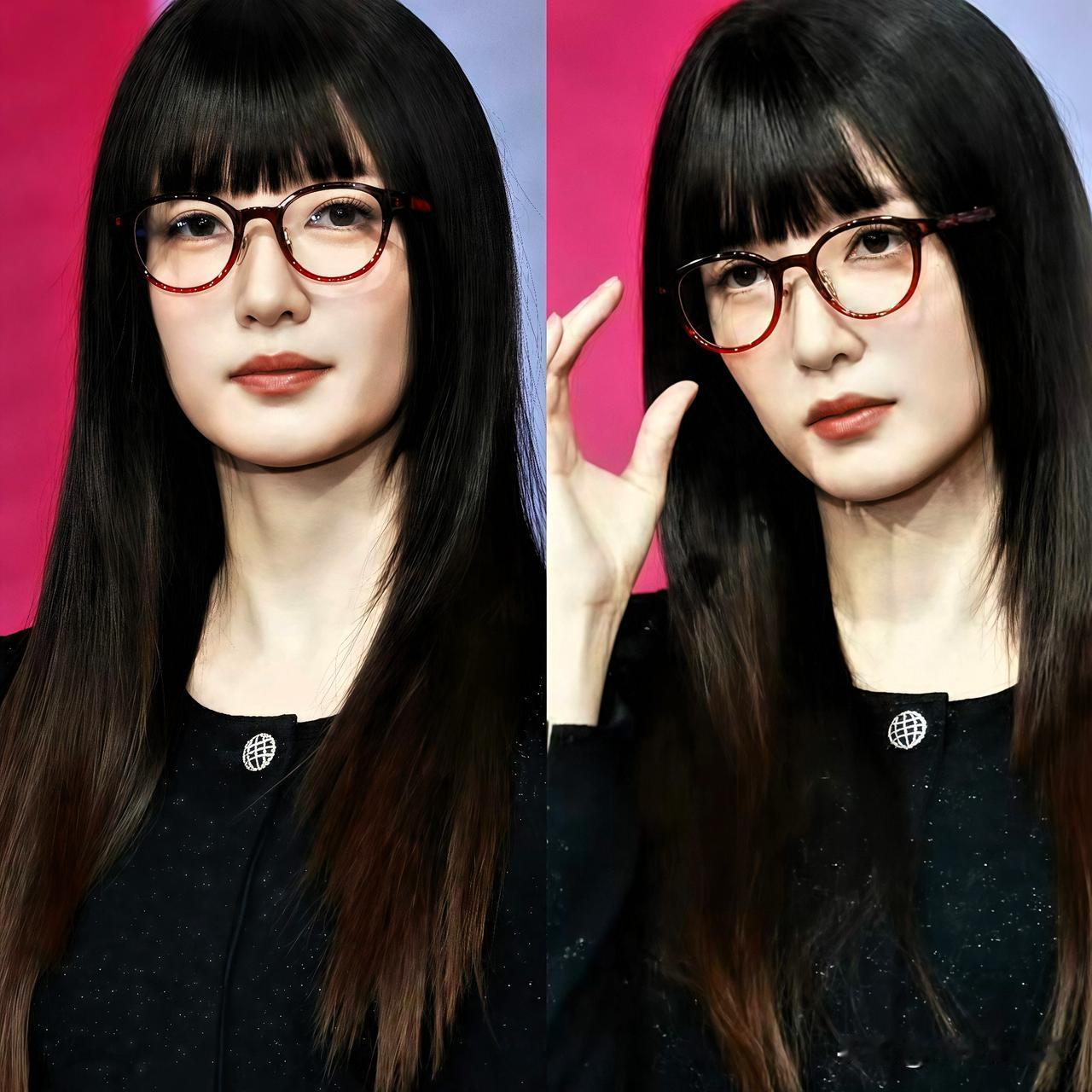 看了江疏影这个造型我立马跑到理发店我问造型师能不能照这个发型给我整个一