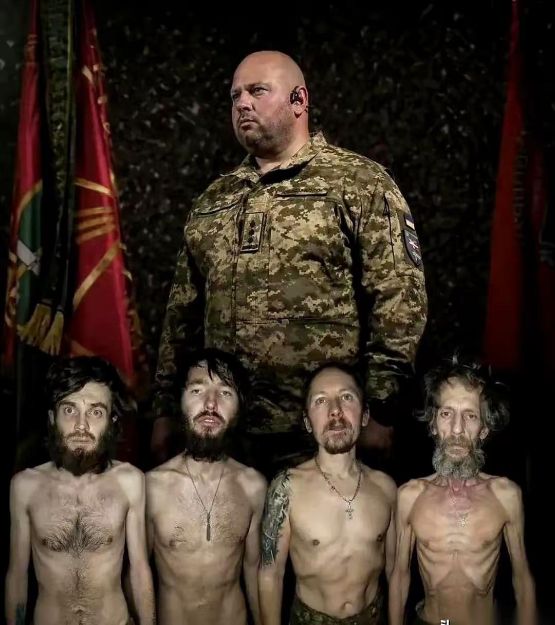 乌克兰前线士兵饿得瘦成猴，军队干部们吃的胖成猪了！乌军第14旅新旅长马克西