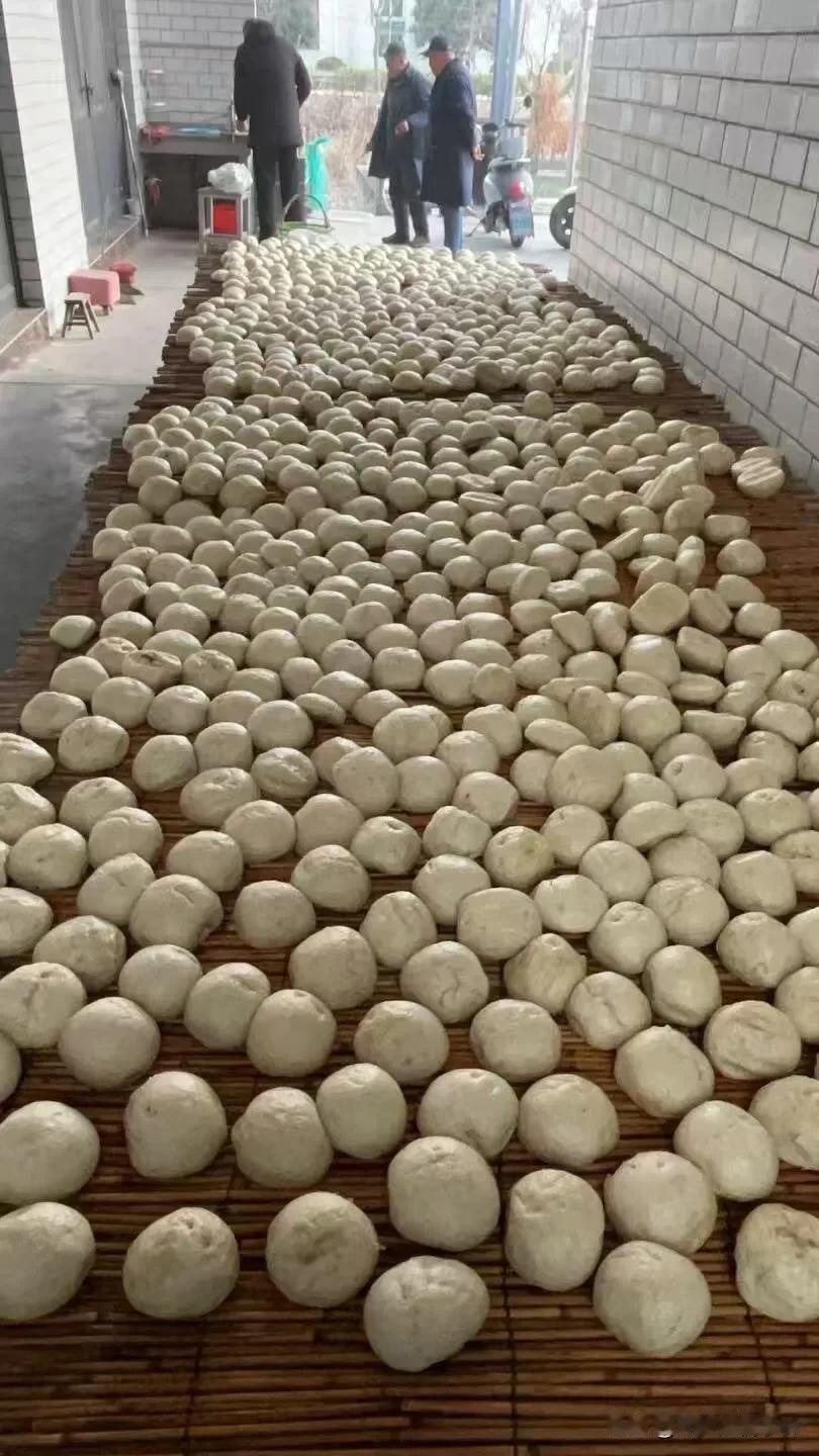 大家好，我是小晴，今天腊月十六，公公婆婆已经做好了过年的准备过年馒头已经蒸好