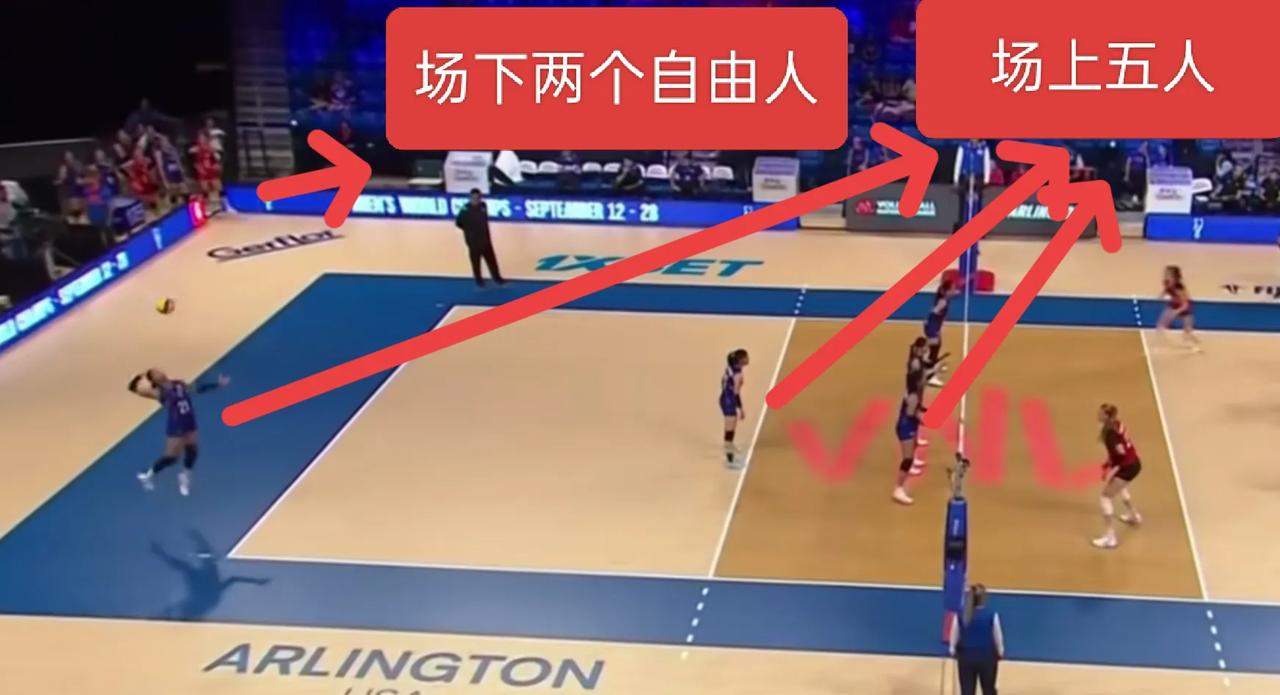 泰国女排闹乌龙！ACE球竟因场上少1人被判无效，自由人观战忘上场