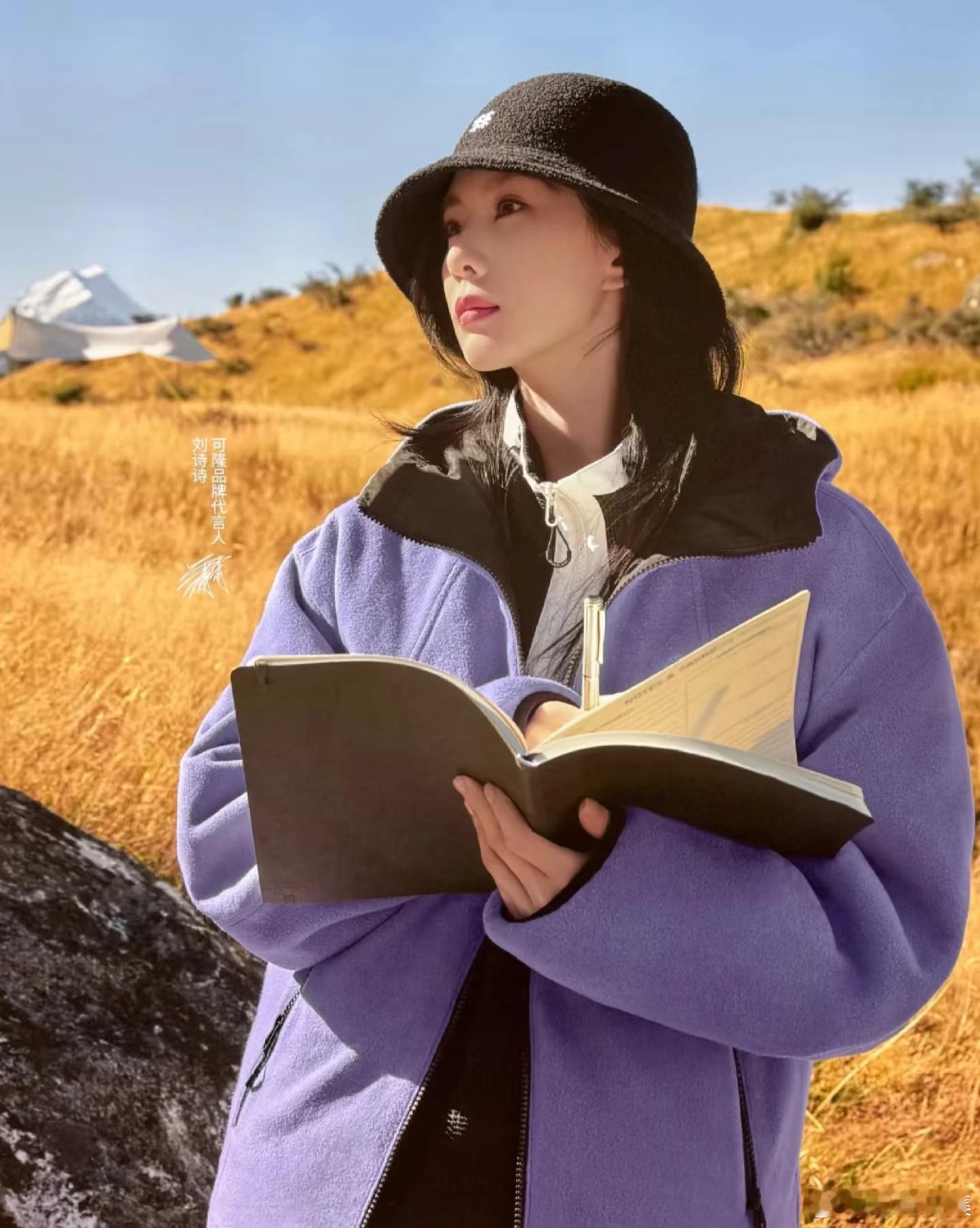 刘诗诗可隆高端户外秋冬新地广​​​