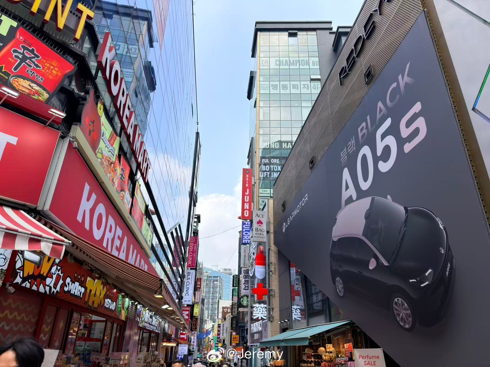 厉害了，原来零跑都在韩国卖车了。（图片来自）零跑零跑A05