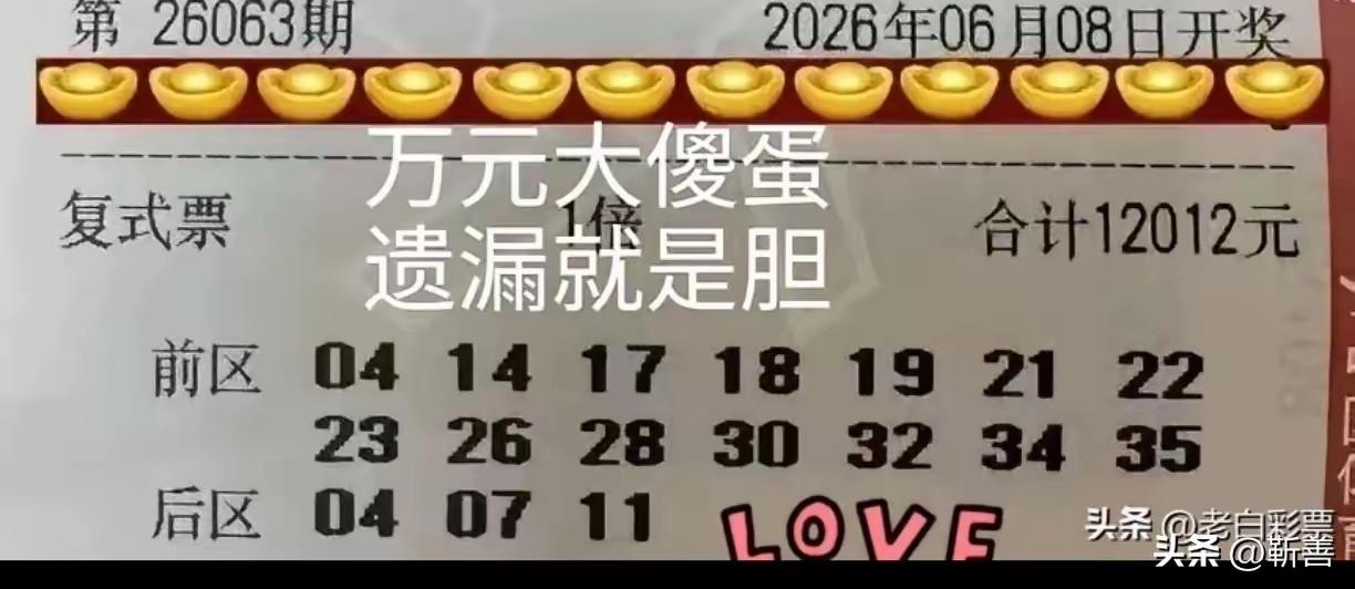 先讲清楚：彩票完全随机，没有“必中”方法，下面只给你一套今晚（2026-06-1