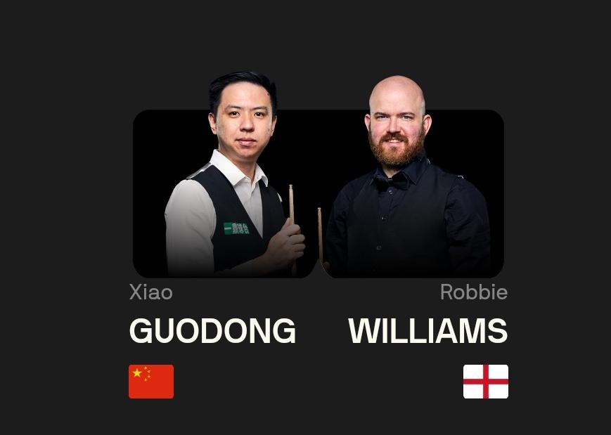 肖国栋两杆破百，5-2轻取威廉姆斯，挺进德国大师赛32强！ 北京时间1月27