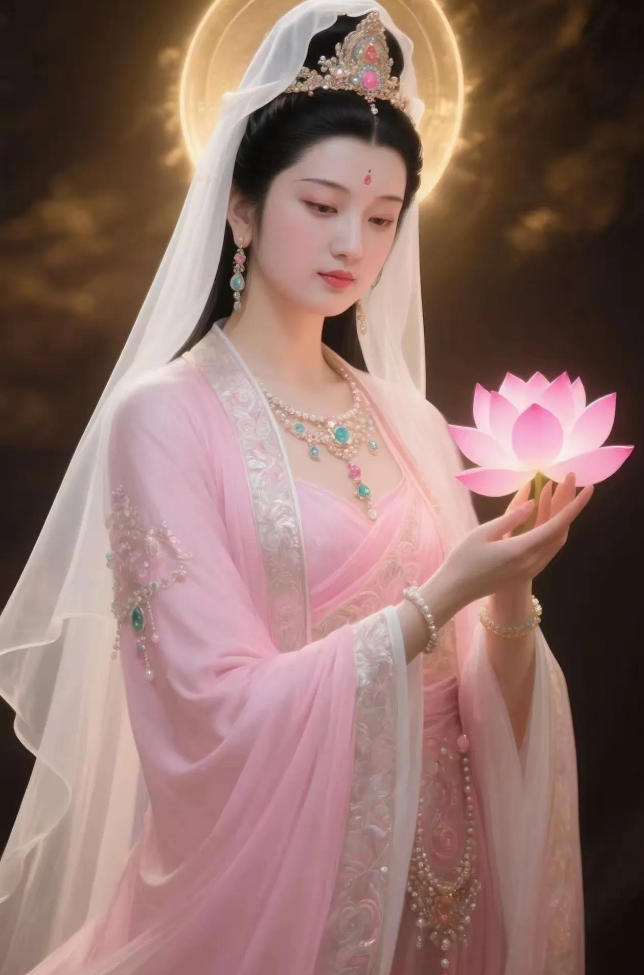 佛前一炷香，青烟袅袅升。菩萨慈悲，于耳畔轻语：“从明日破晓起，往昔缠身的病痛皆化