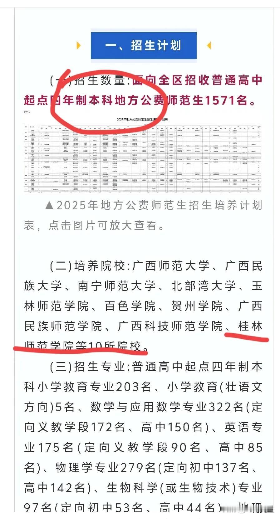 招收公费师范生！桂林师范学院牛的一比，正所谓一日不见应当刮目相看！去年还是叫桂林