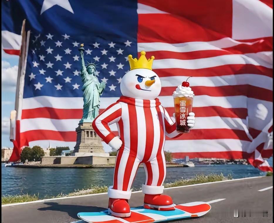 雪王杀疯了！这才是最狠的文化输出，靠的竟是“齁甜暴击”！谁能想到，征服美国味蕾