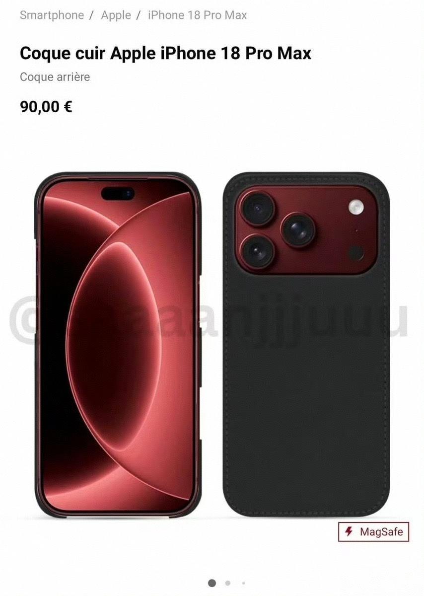 iPhone18的手机壳再次曝光，药丸确实小了很多，外观没什么大变。配色增加