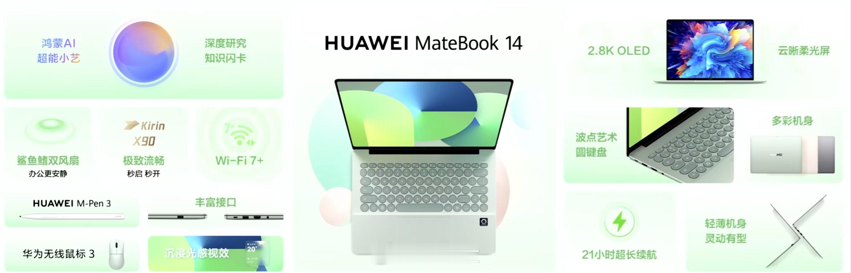 华为Matebook14鸿蒙版，6499元起售