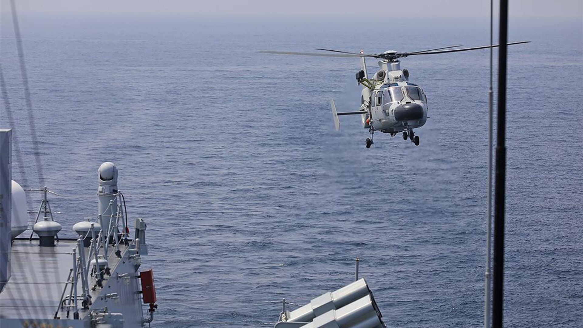 法新社援引台湾“海巡署”消息称，由于演习似乎已近尾声，解放军军舰正在离开台湾周边