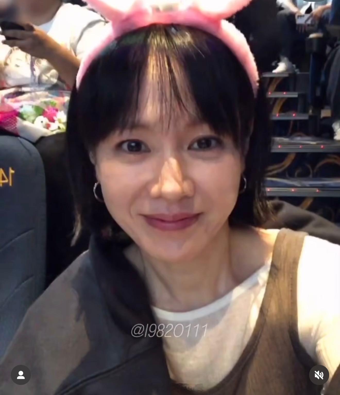 孙艺珍孙仙怎么回事新发型立马想到小时候的她正好还能让宝贝儿子看到妈妈短发的模