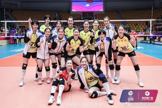 排球✅本赛季联赛山东女排天克天津女排——实现了四连杀✅，并在2025年全运会