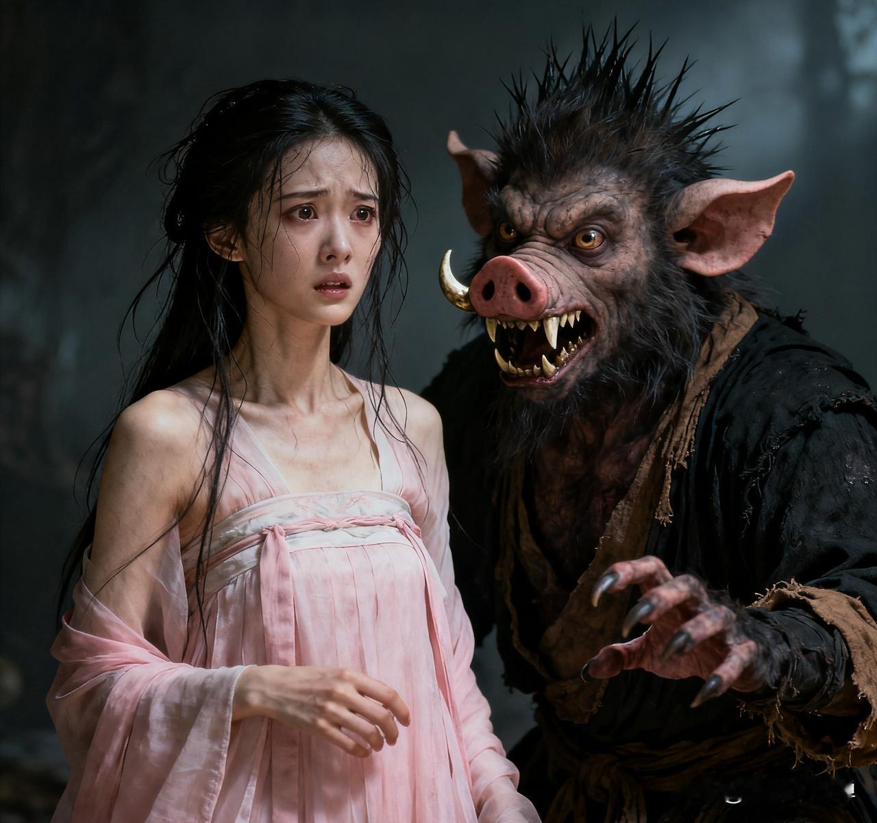 猪八戒娶了高翠兰整整三年，为何连个孩子都没有？这位天蓬元帅被贬下凡时，先是给福