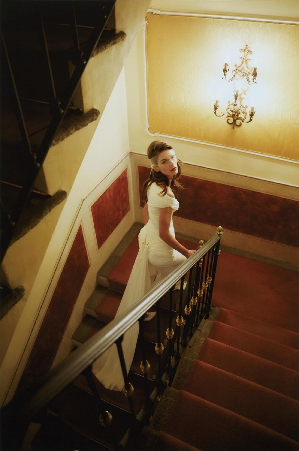 模特AnnaPalgen​​​意版《L'Officiel》摄影：Federi