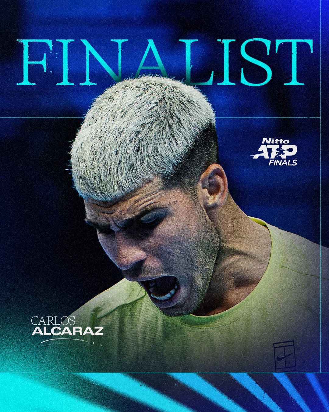 阿尔卡拉斯和辛纳顺利会师ATP总决赛决赛！其实大家应该都不意外，毕竟两位选手就是