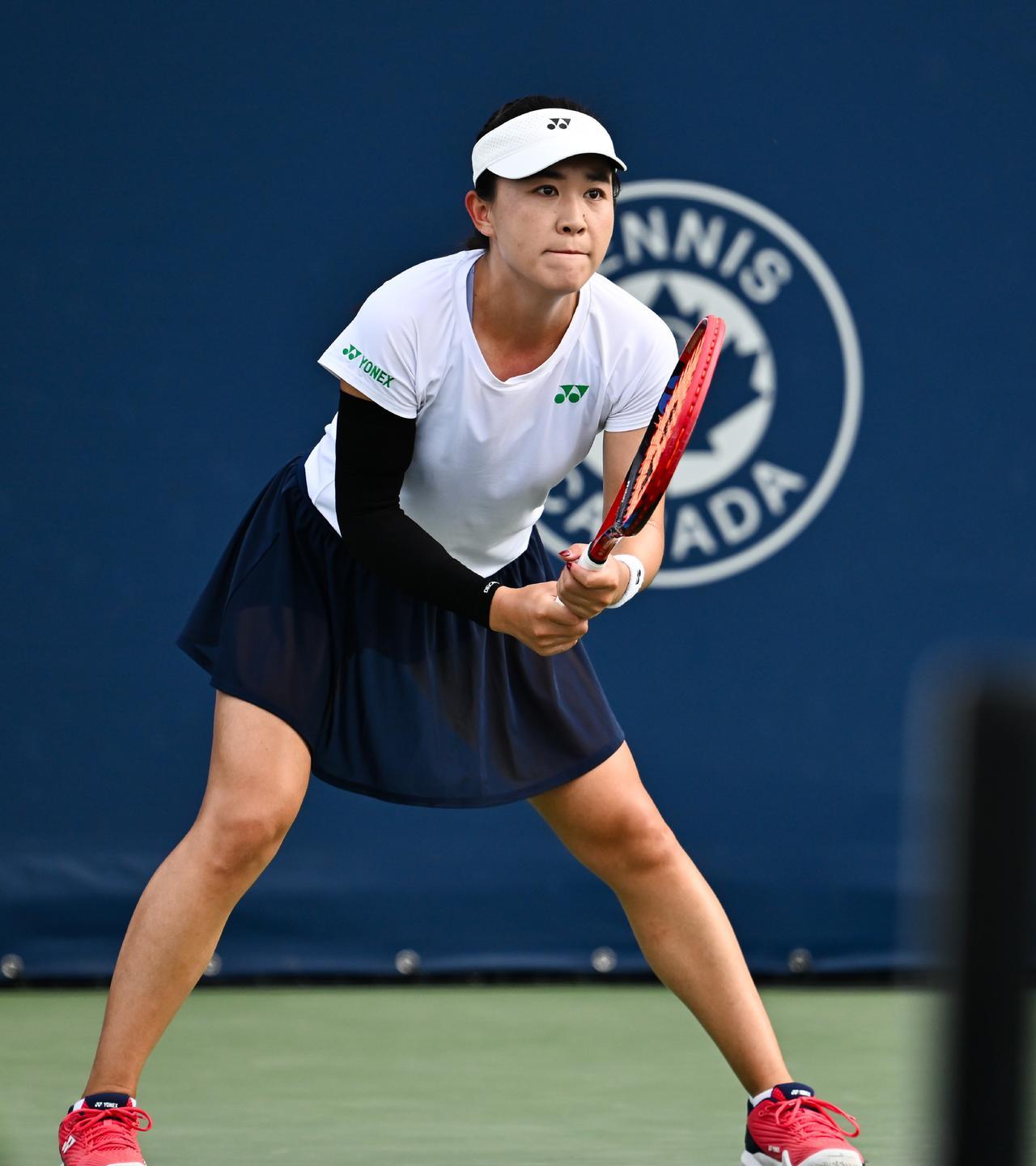 朱琳首进WTA1000赛16强！蒙特利尔站第三轮，中国金花朱琳以6-2/6-2