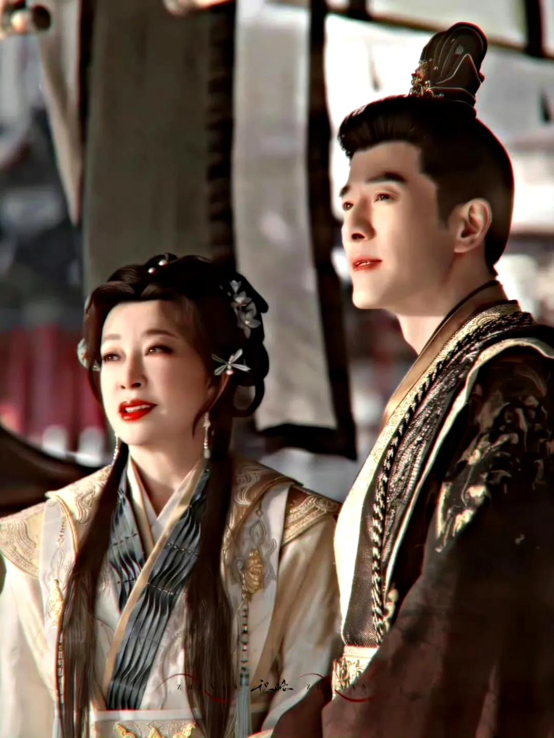 75岁刘晓庆杀入短剧赛道，在新剧《锦绣安然》中与小30岁男演员金珈上演"桃花树吻