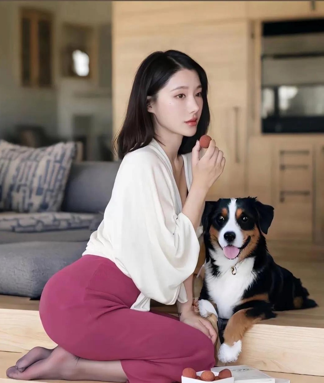 让你见识下什么是沉鱼落雁，什么是闭月羞花，这要是放在古代，这就是贵妃之姿！