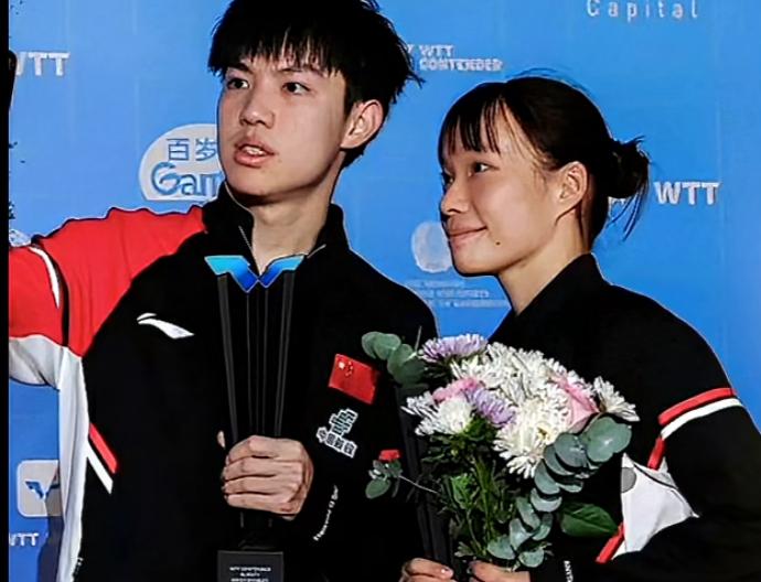 太意外了，石洵瑶黄友政组成的混双竟然能击败黄镇廷杜凯组合，获得太原常规挑战