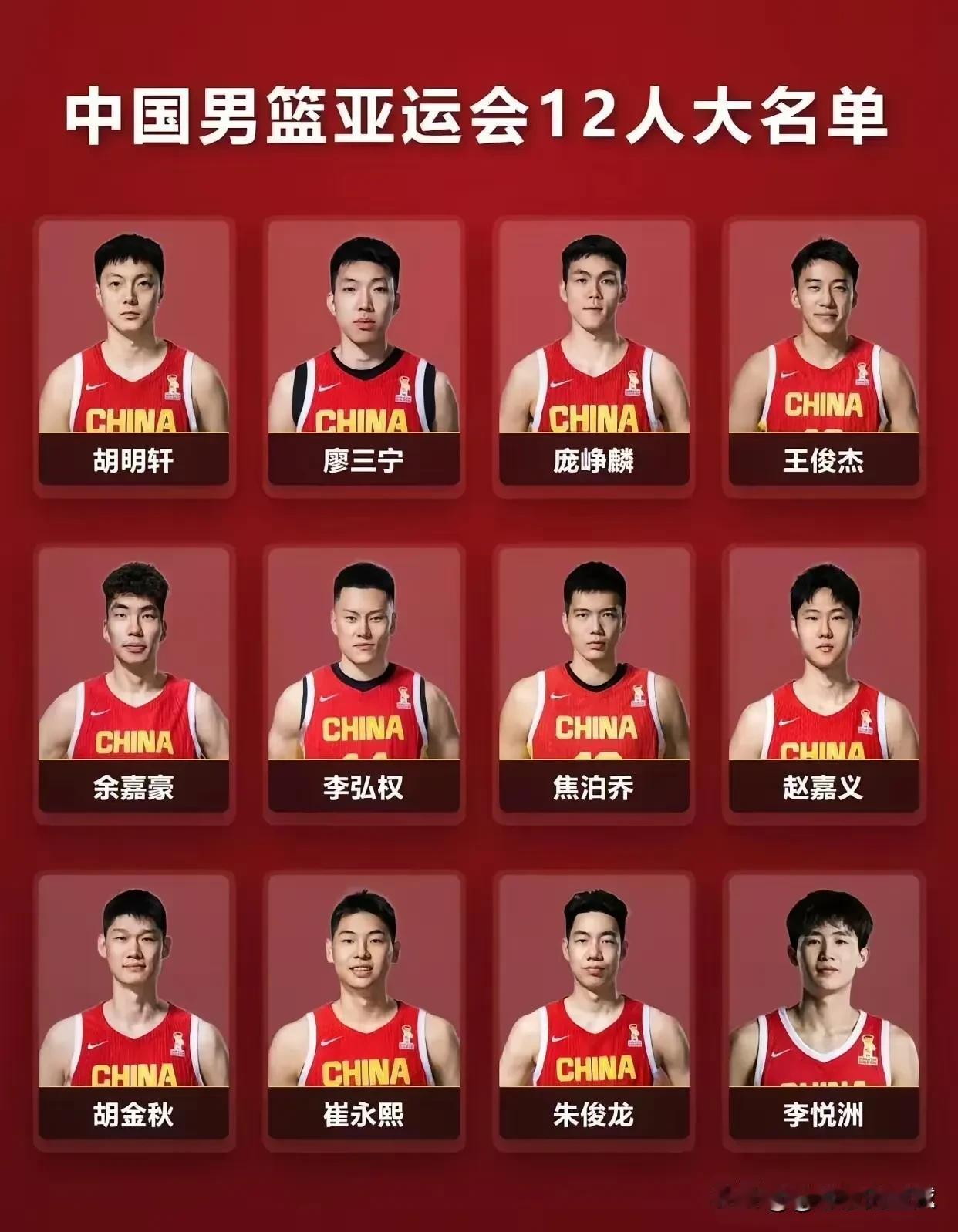 郭士强国家队，亚运最被高估的四名球员一余嘉豪：虽然有着2.21米傲人的身高，